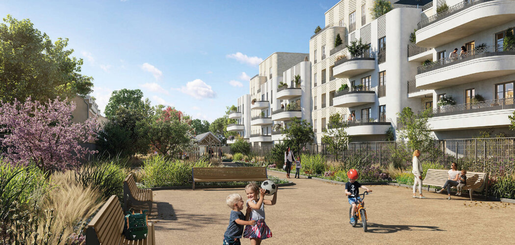 Programme immobilier neuf LES JARDINS DE NEIL - Bezons-Argenteuil près du quartier La Défense (95870) - Référence : 16774