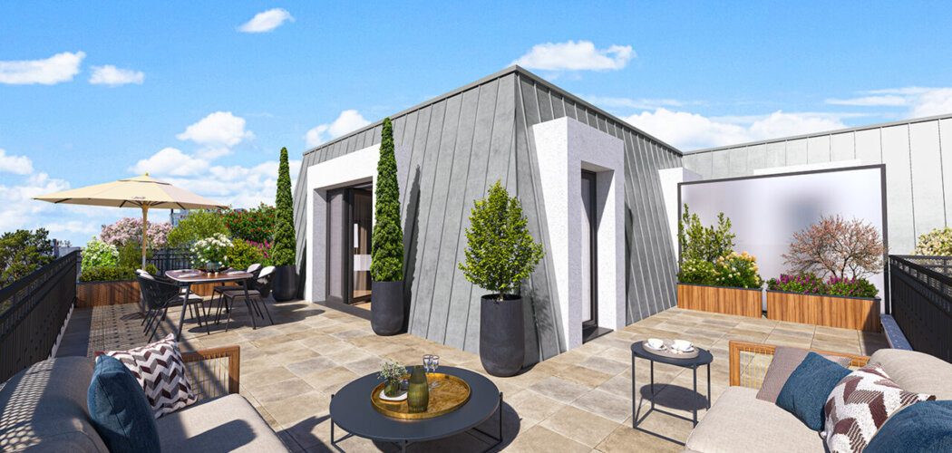Programme immobilier neuf Les Balcons de Zola - Bezons : logements neufs sécurisés et lumineux proche des transports (95870) - Référence : 15316