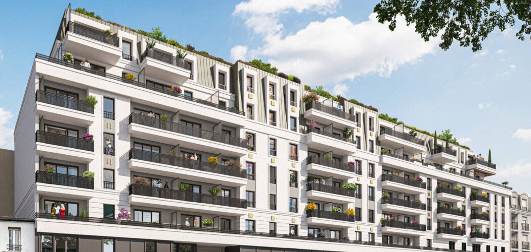Programme immobilier neuf Les Balcons de Zola - Bezons : logements neufs sécurisés et lumineux proche des transports (95870) - Référence : 15316