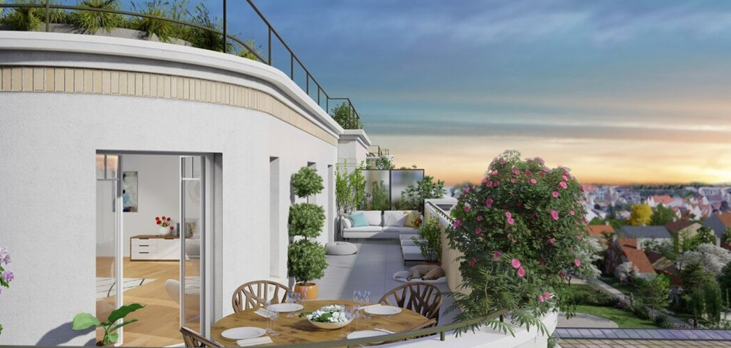 Programme immobilier neuf LES JARDINS ALBERT 1ER - Bezons : logements neufs sécurisés et verdoyants proche des transports (95870) - Référence : 15335