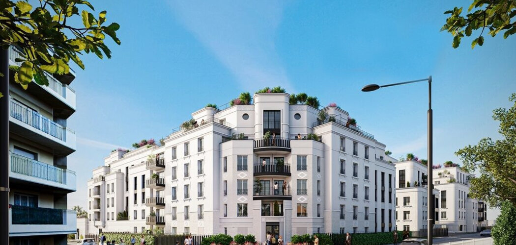 Programme immobilier neuf LES JARDINS ALBERT 1ER - Bezons : logements neufs sécurisés et verdoyants proche des transports (95870) - Référence : 15335