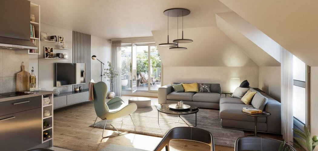 Programme immobilier neuf Arbora - Bièvres : Résidence T3–T5 avec cadre apaisant et confort moderne proche des espaces verts (91570) - Référence : 14236