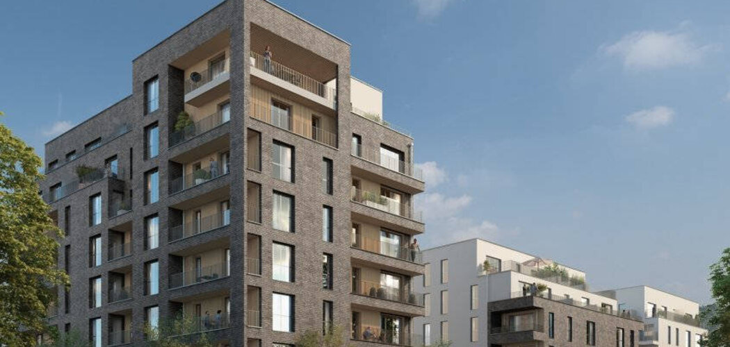 Programme immobilier neuf FLORESSENCE - Bobigny à 300 m du tram T1 cadre urbain avec espaces verts (93000) - Référence : 17101