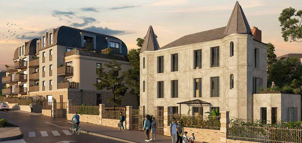 Programme immobilier neuf Îlot des Tourelles - Boissy-Saint-Léger : logements neufs lumineux et conviviaux proche du RER A (94470) - Référence : 13114
