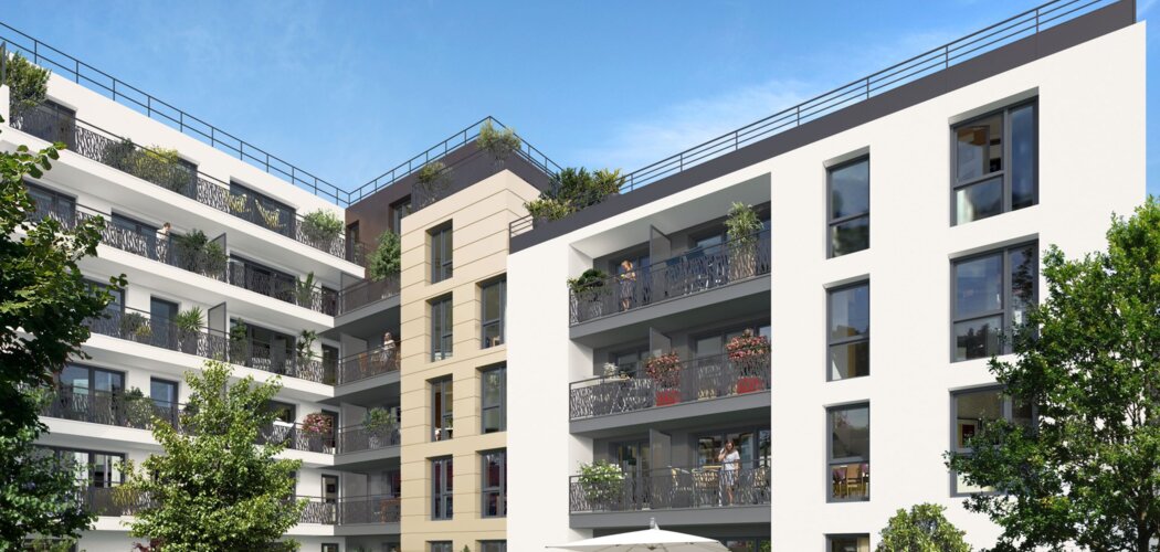 Programme immobilier neuf Le Clos de L'Orme - Bondy en plein quartier du Saule Blanc (93140) - Référence : 14179