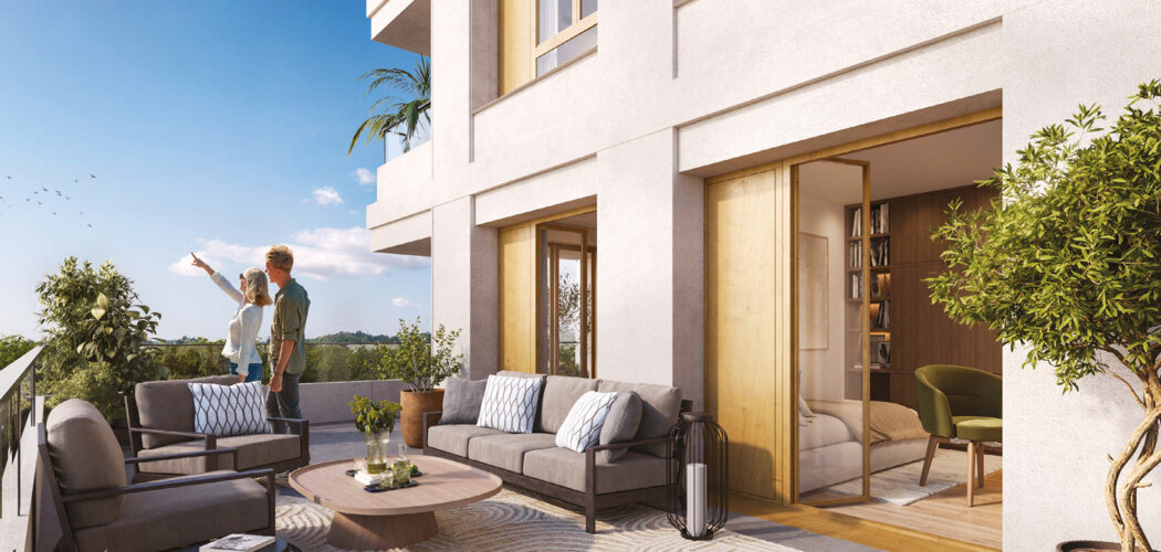 Programme immobilier neuf LES REFLETS DE L'OURCQ - Bondy, vivre proche du tram T1 et de la ligne 15 (93140) - Référence : 16694
