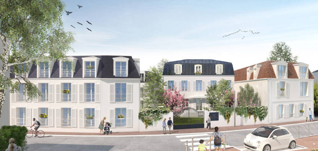 Programme immobilier neuf L'Îlot Camélias - Bougival : Résidence studio–T5 avec cadre résidentiel et confort optimisé proche des commodités (78380) - Référence : 14430