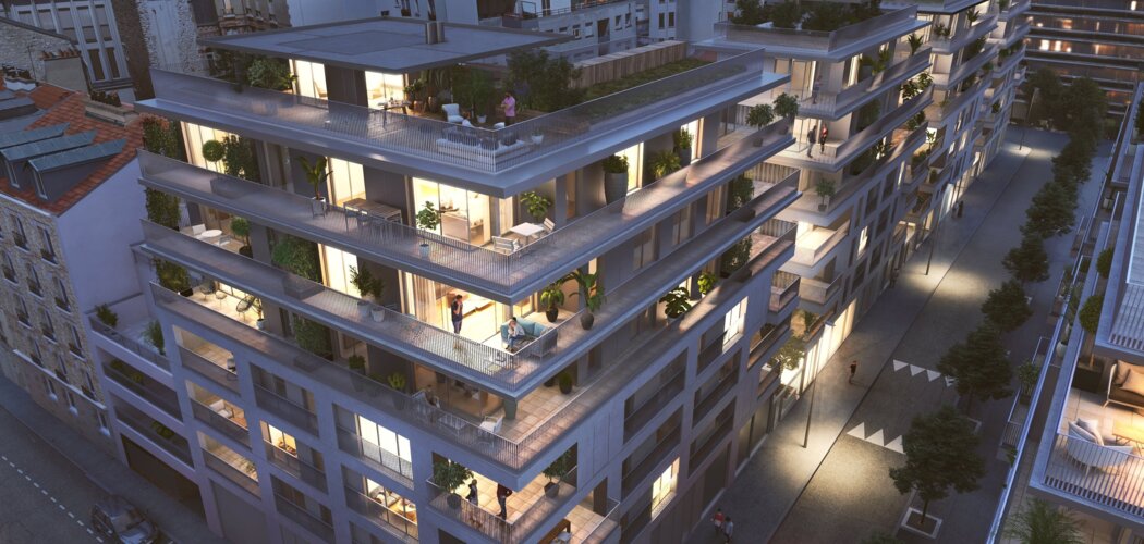 Programme immobilier neuf Boulogne - Passage Chateaudun - Boulogne-Billancourt à deux pas du métro 9 et 10 (92100) - Référence : 8372