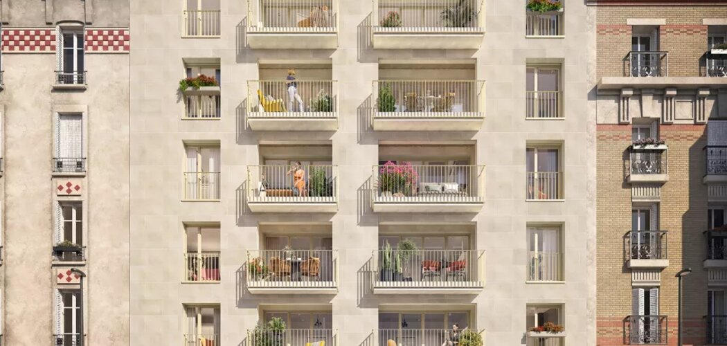 Programme immobilier neuf 7 RIEUX - Boulogne-Billancourt : logements neufs proches du métro Marcel Sembat et des commerces (92100) - Référence : 16989