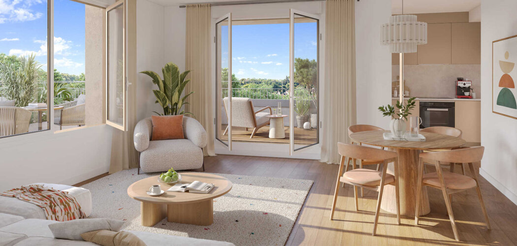 Programme immobilier neuf Oxyvia - Brétigny-sur-Orge RER C et parc accessibles à pied (91220) - Référence : 18501