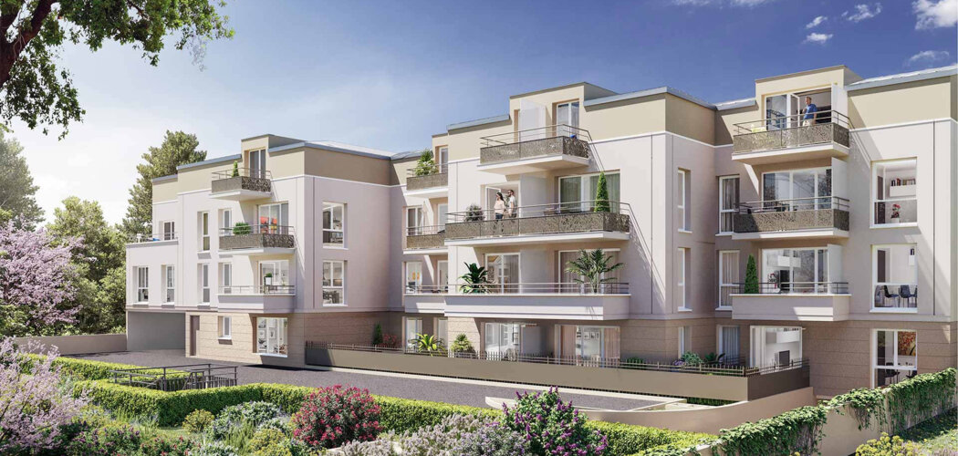 Programme immobilier neuf Coeur Noyer - Brie-Comte-Robert : Résidence T2–T3 avec cadre verdoyant et confort optimisé proche des commodités (77170) - Référence : 5675