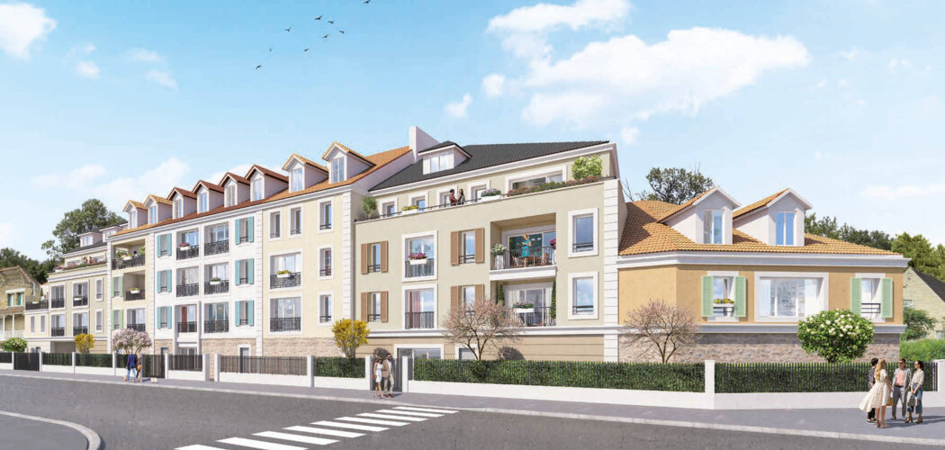 Programme immobilier neuf Coeur Chantereine - Brou-sur-Chantereine : logements neufs sécurisés et lumineux proche des commodités (77177) - Référence : 15062