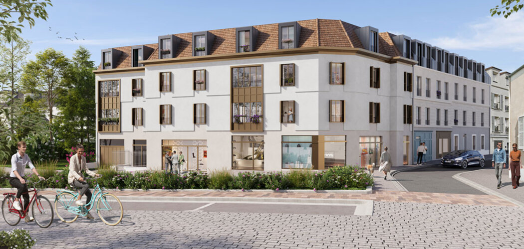 Programme immobilier neuf Le Chemin du Roy - Brunoy proche place Saint-Médard au cœur du centre ancien (91800) - Référence : 17543