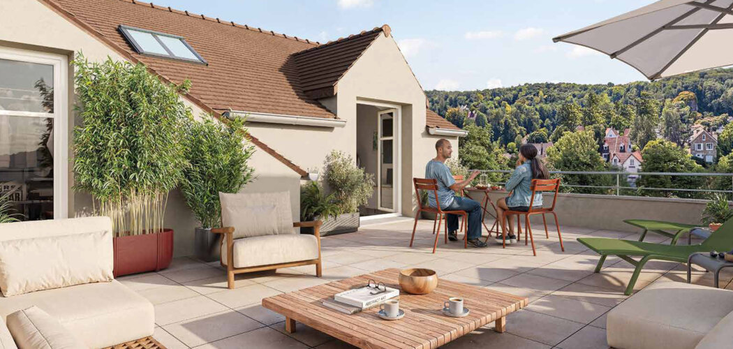 Programme immobilier neuf CŒUR MEULIÈRE - Bures-sur-Yvette adresse verdoyante reliée par RER B (91440) - Référence : 17279