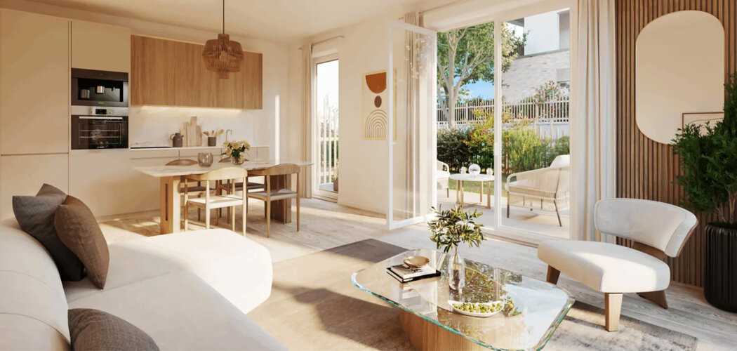 Programme immobilier neuf VILLAS SOHANA - Bussy-Saint-Georges au sein du quartier Sycomore (77600) - Référence : 13824