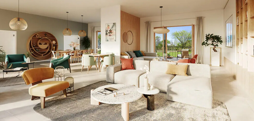 Programme immobilier neuf VILLAS SOHANA - Bussy-Saint-Georges au sein du quartier Sycomore (77600) - Référence : 13824