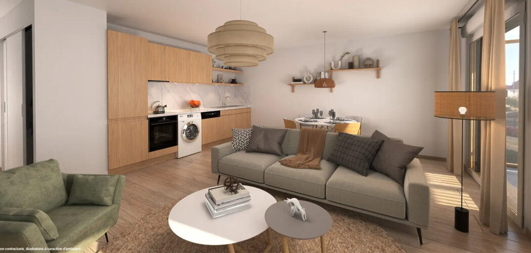 Programme immobilier neuf VILLAS SOHANA - Bussy-Saint-Georges au sein du quartier Sycomore (77600) - Référence : 13824