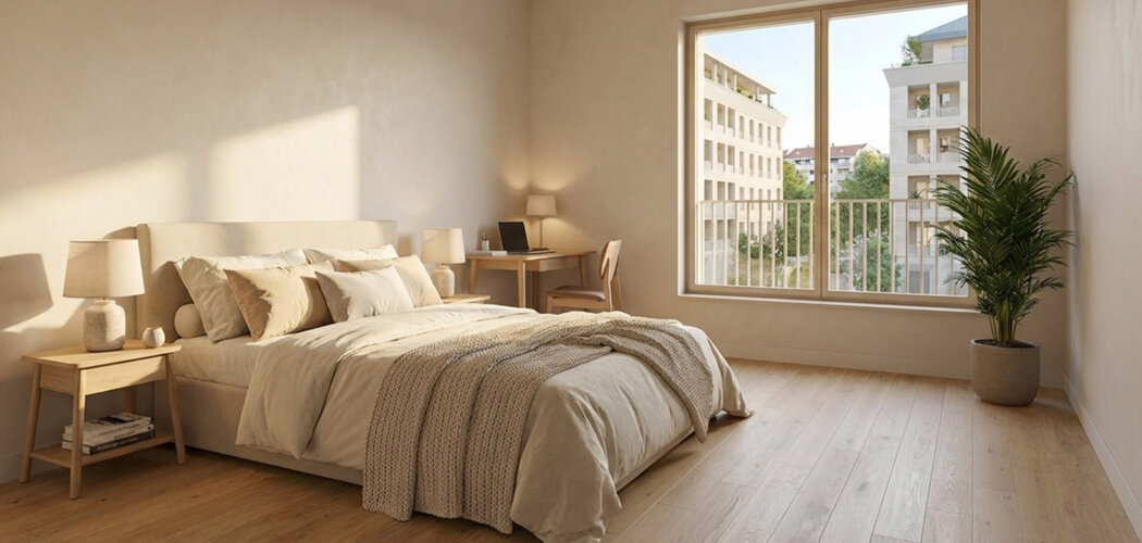Programme immobilier neuf VILLA FARNESE - Bussy-Saint-Georges cadre moderne proche Paris RER A (77600) - Référence : 17056