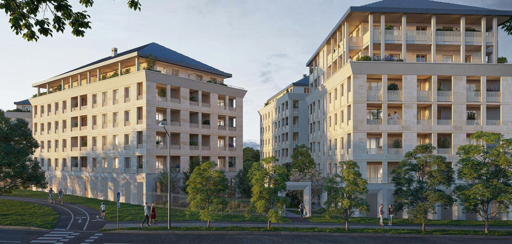 Programme immobilier neuf VILLA FARNESE - Bussy-Saint-Georges cadre moderne proche Paris RER A (77600) - Référence : 17056