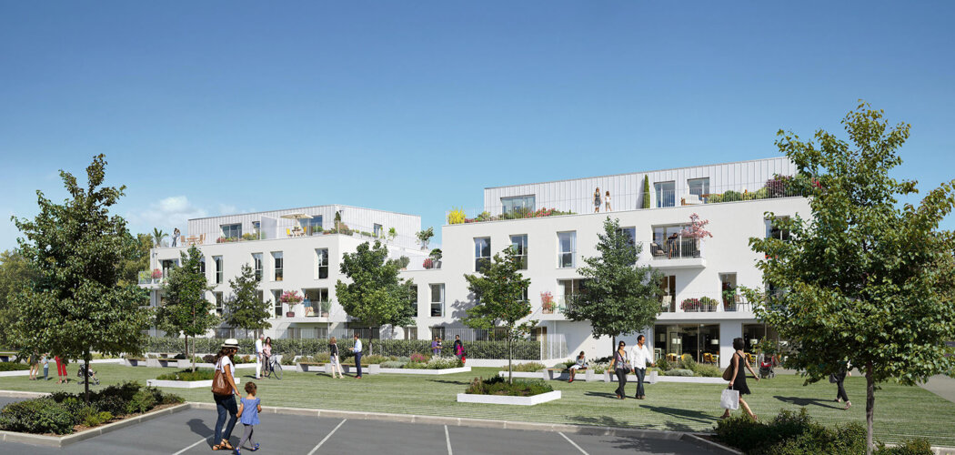 Programme immobilier neuf Les Jardins Saint-Louis - Carrières-sous-Poissy : Résidence T2–T4 avec cadre paysager et confort moderne proche des transports (78955) - Référence : 4894