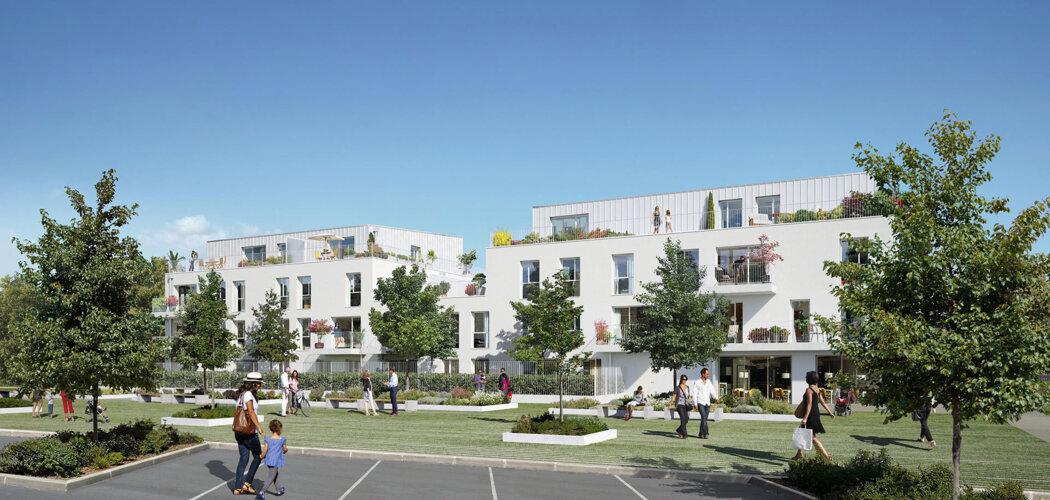 Programme immobilier neuf Les Jardins Saint-Louis - Carrières-sous-Poissy : Résidence T2–T4 avec cadre paysager et confort moderne proche des transports (78955) - Référence : 4894