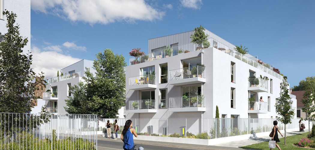 Programme immobilier neuf Les Jardins Saint-Louis - Carrières-sous-Poissy : Résidence T2–T4 avec cadre paysager et confort moderne proche des transports (78955) - Référence : 4894