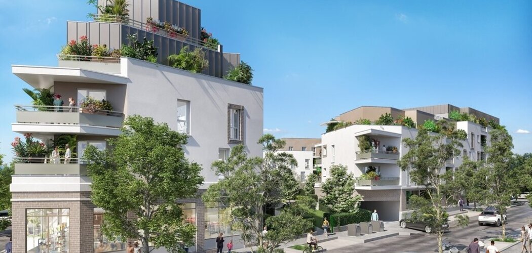 Programme immobilier neuf 9ÈME ART - Carrières-sur-Seine : logements neufs sécurisés et verdoyants proche du RER A (78420) - Référence : 14915