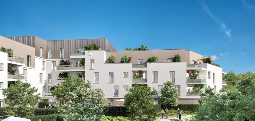 Programme immobilier neuf 9ÈME ART - Carrières-sur-Seine : logements neufs sécurisés et verdoyants proche du RER A (78420) - Référence : 14915