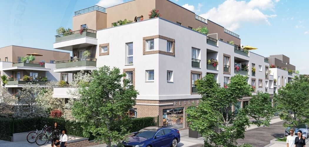 Programme immobilier neuf 9ÈME ART - Carrières-sur-Seine : logements neufs sécurisés et verdoyants proche du RER A (78420) - Référence : 14915