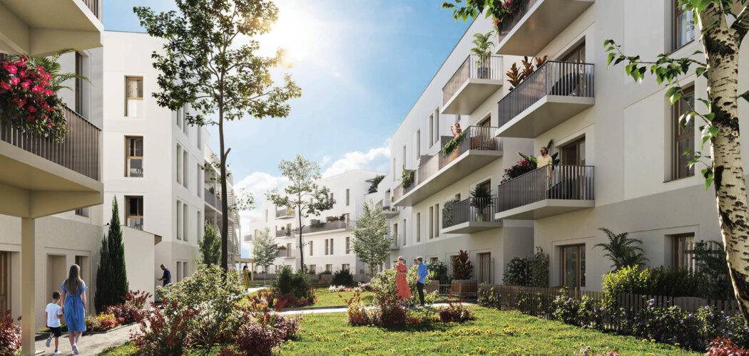 Programme immobilier neuf VIVAREA - Cergy Deux Epis : logements neufs proches du RER A et de La Défense (95000) - Référence : 16016