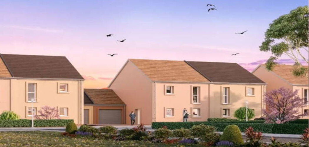 Programme immobilier neuf ECRYN - Cerny : Résidence T3 avec cadre familial et confort optimisé proche des écoles (91590) - Référence : 5108