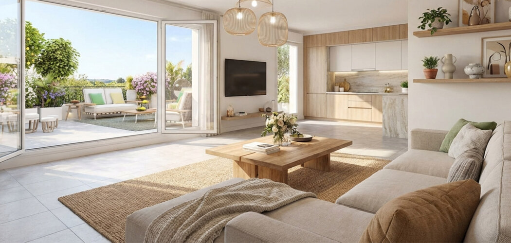 Programme immobilier neuf Terrasses de Neuville - Champigny-sur-Marne à deux pas du RER A et E (94500) - Référence : 15882