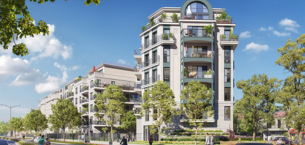Programme immobilier neuf Terrasses de Neuville - Champigny-sur-Marne à deux pas du RER A et E (94500) - Référence : 15882