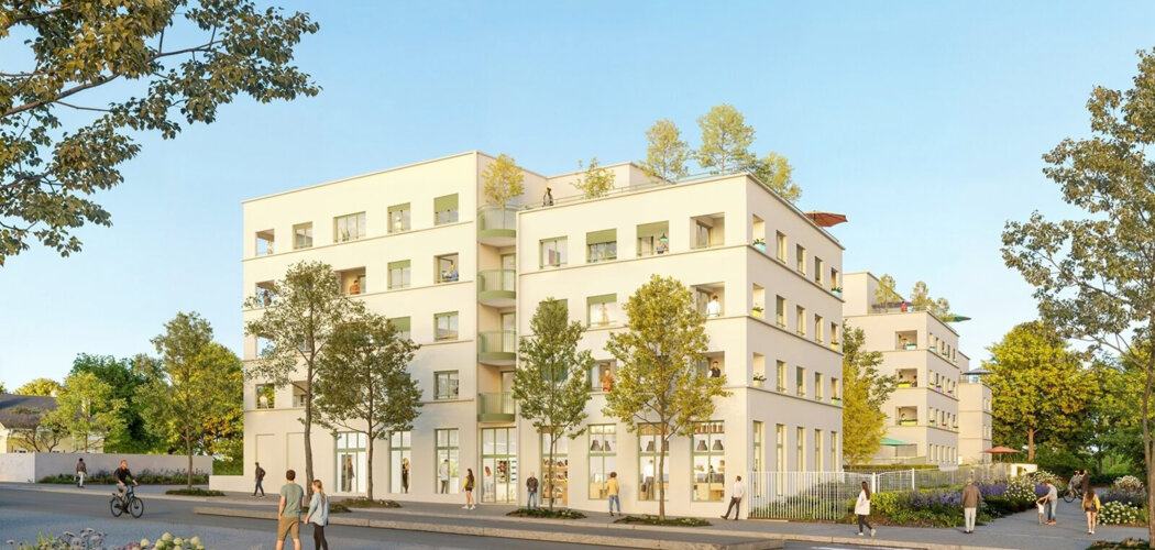 Programme immobilier neuf LE CLOS CHAMPEAU - Chanteloup-les-Vignes à proximité de la ligne J (78570) - Référence : 13078
