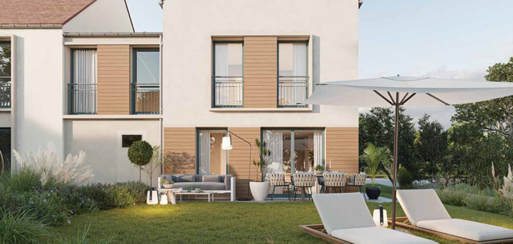 Programme immobilier neuf Domaine des Jeunes Bois (78) - Châteaufort cadre résidentiel proche Paris appartements et maisons (78117) - Référence : 17149