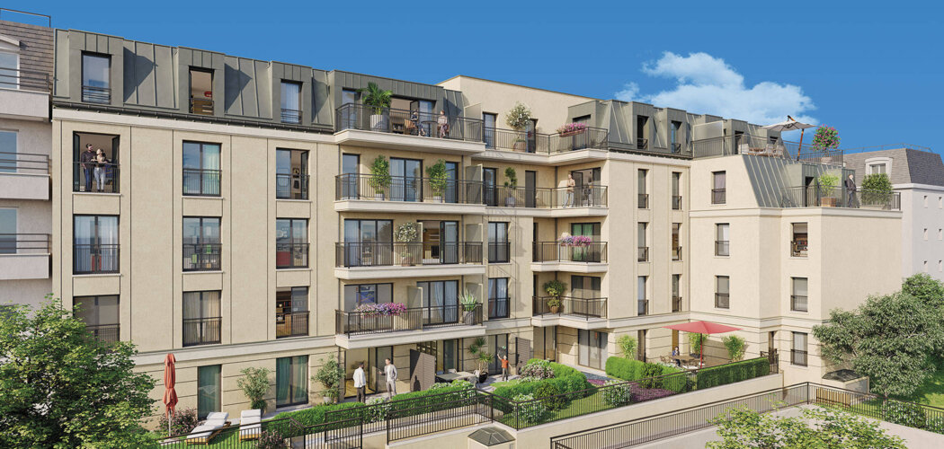 Programme immobilier neuf Villa Christina - Châtenay-Malabry au pied du tramway T10 (92290) - Référence : 16607