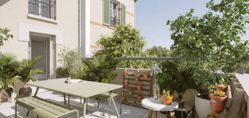 Programme immobilier neuf PAVILLON GARNIER - Châtenay-Malabry : Résidence T2–T5 avec cadre pavillonnaire et confort optimisé proche des commodités (92290) - Référence : 6385