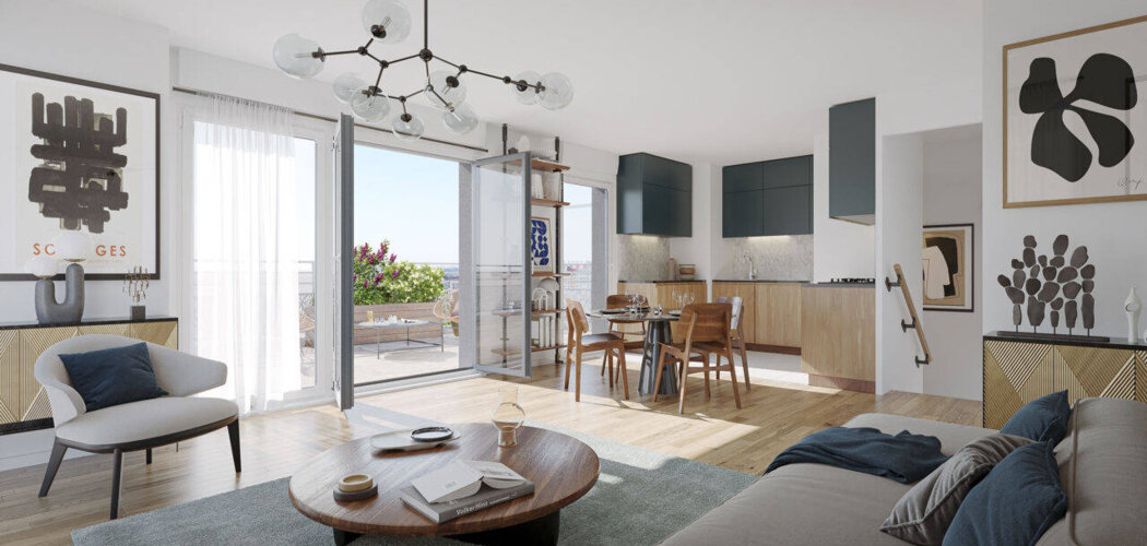 Programme immobilier neuf Les Terrasses du Belvédère - Châtillon : logements neufs proches du tramway T6 et du centre-ville (92320) - Référence : 9313