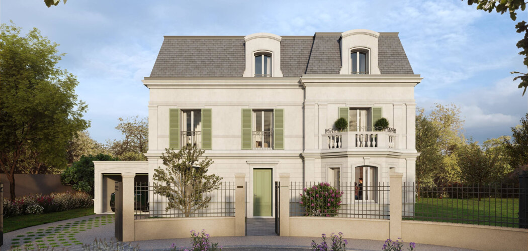 Programme immobilier neuf VILLA DES LANDES - Chatou maison neuve à proximité du RER A (78400) - Référence : 16957