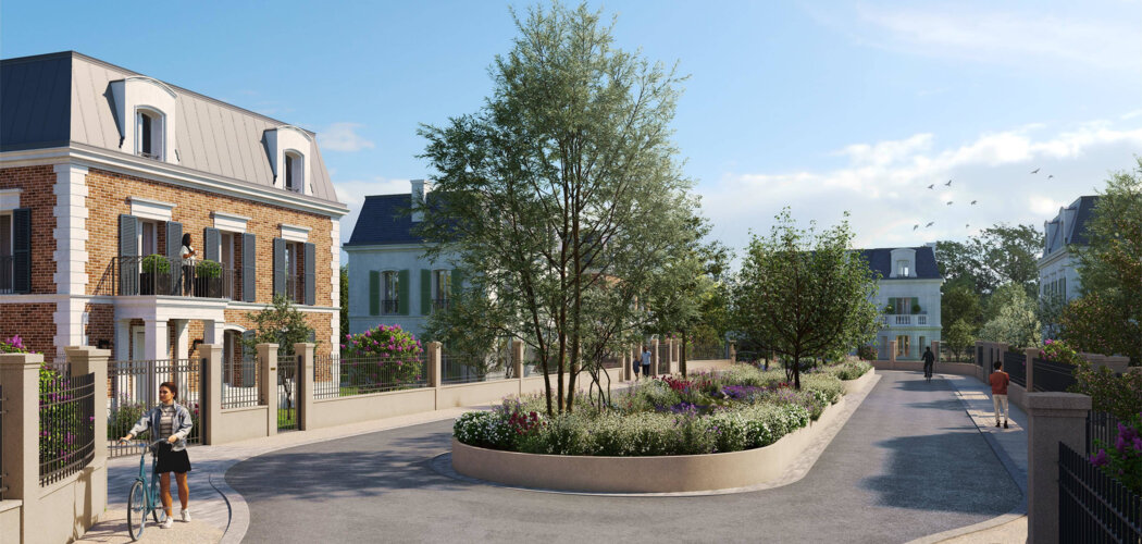Programme immobilier neuf VILLA DES LANDES - Chatou maison neuve à proximité du RER A (78400) - Référence : 16957