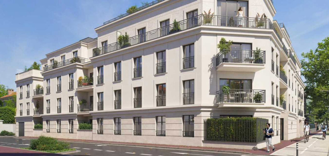 Programme immobilier neuf 40 AVENUE FOCH - Chatou vie de quartier et accès RER A à pied en 10 minutes (78400) - Référence : 16364