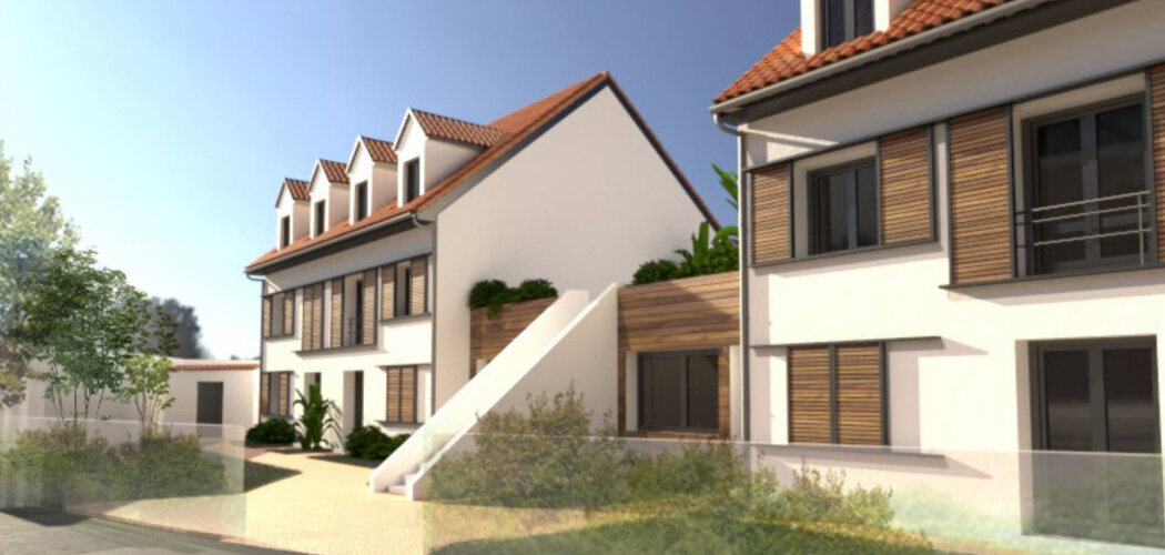 Programme immobilier neuf 16 RUE DE GOURNAY - Bât A - Chelles : Résidence studio–T3 avec cadre chaleureux et confort optimisé proche des transports (77500) - Référence : 14239