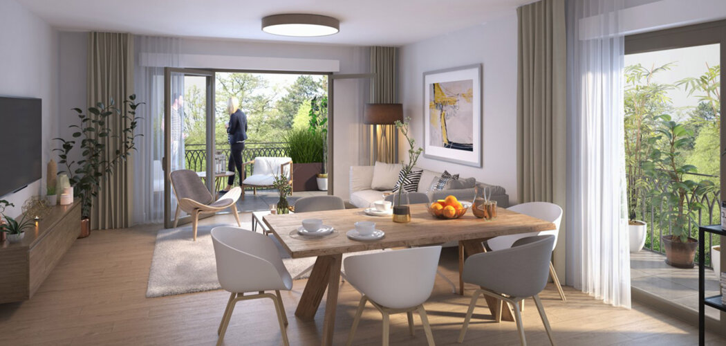 Programme immobilier neuf L’Orée des Coudriers - Chelles vivre dans un écoquartier avec accès rapide à Paris (77500) - Référence : 16286