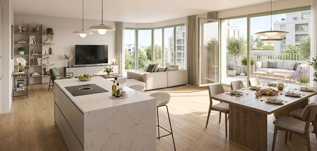 Programme immobilier neuf Horizon - Chevilly-Larue proche métro 14 et tramway T7 (94550) - Référence : 17085