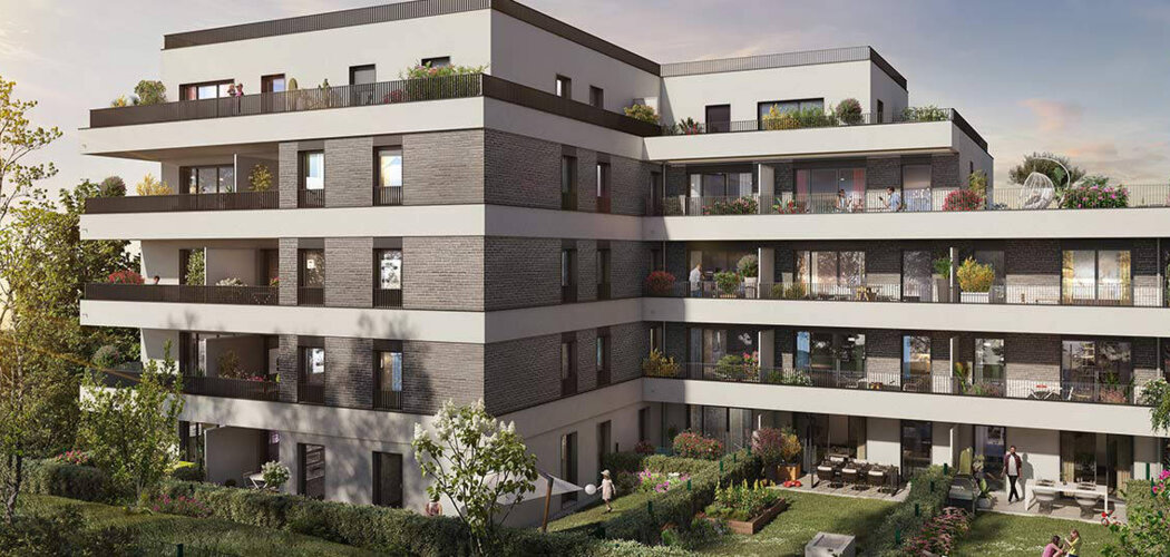 Programme immobilier neuf FAVORI - Clayes-sous-Bois : logements neufs sécurisés et lumineux proche des transports (78340) - Référence : 14957