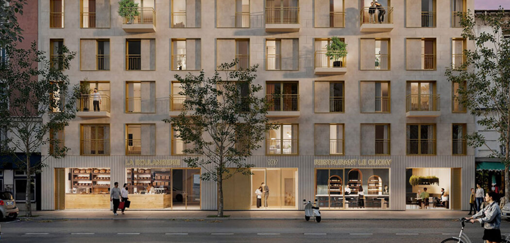 Programme immobilier neuf LE 107 - Clichy appartements neufs près métro 14 et RER C (92110) - Référence : 17316