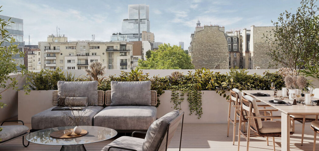 Programme immobilier neuf LE 107 - Clichy appartements neufs près métro 14 et RER C (92110) - Référence : 17316