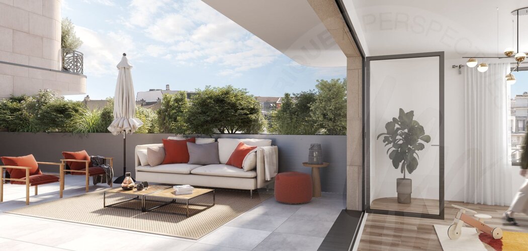 Programme immobilier neuf TOPAZE - Clichy : logements neufs proches des berges de Seine et du métro 13 (92110) - Référence : 15990