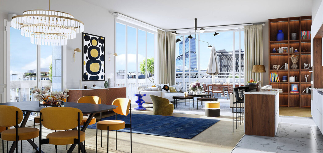 Programme immobilier neuf CARRÉ MARTRE - Clichy proche de Paris par la ligne 14 (92110) - Référence : 16213