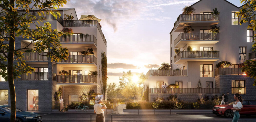 Programme immobilier neuf Coeur Gaïa - Clichy-sous-Bois appartements neufs dans quartier vivant (93390) - Référence : 17297